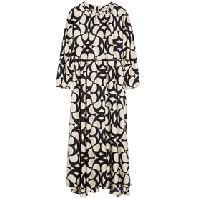 'S Max Mara Nina Kjole, Sort